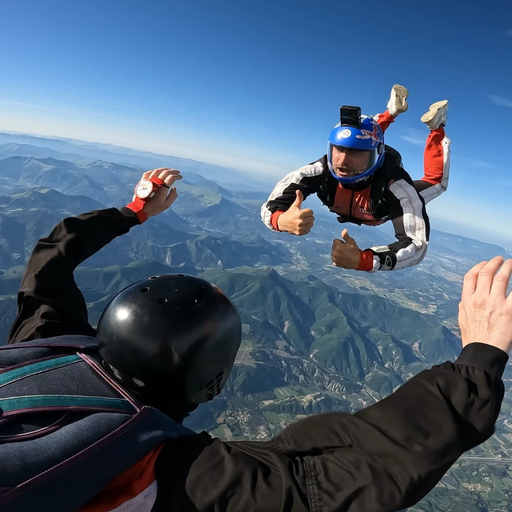 Formation PAC parachutisme à Tallard – apprentissage de la stabilité en chute
