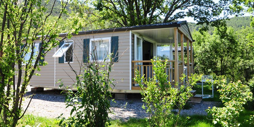 Mobil-home au Camping La Palatrière au lac de Serre-Ponçon